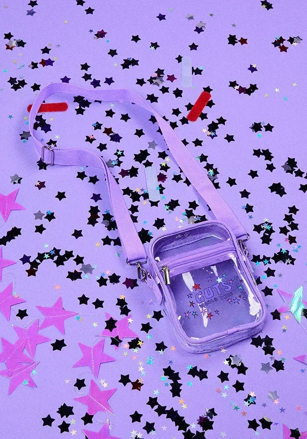 Olivia Rodrigo GUTS World Tour Clear Crossbody Bag Official