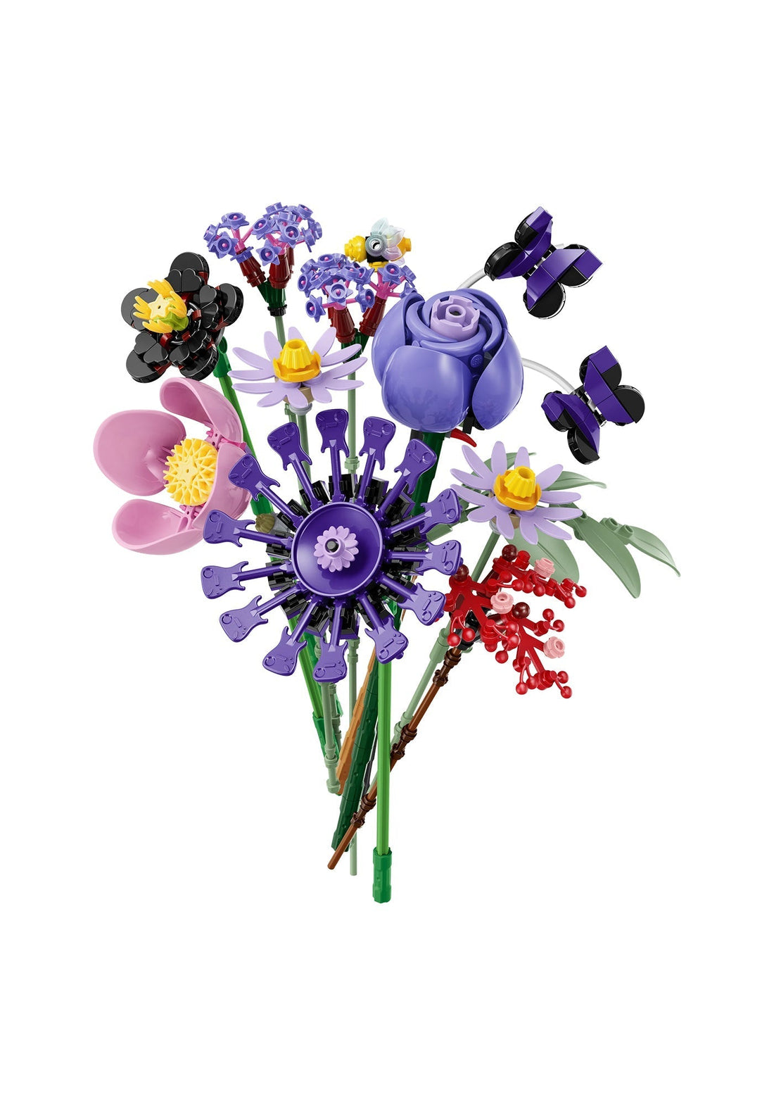LEGO Botanicals Olivia Rodrigo Flower Bouquet Official Set Display
