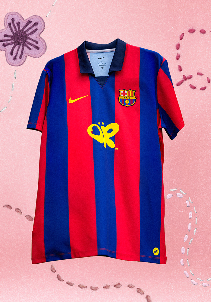 Olivia Rodrigo x Nike x FC Barcelona x Spotify Retro Jersey 2003/04 Official