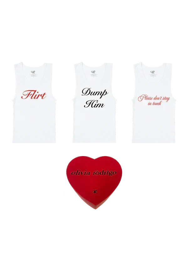 GUTS Tour Tank Tops Olivia Rodrigo Official Merch