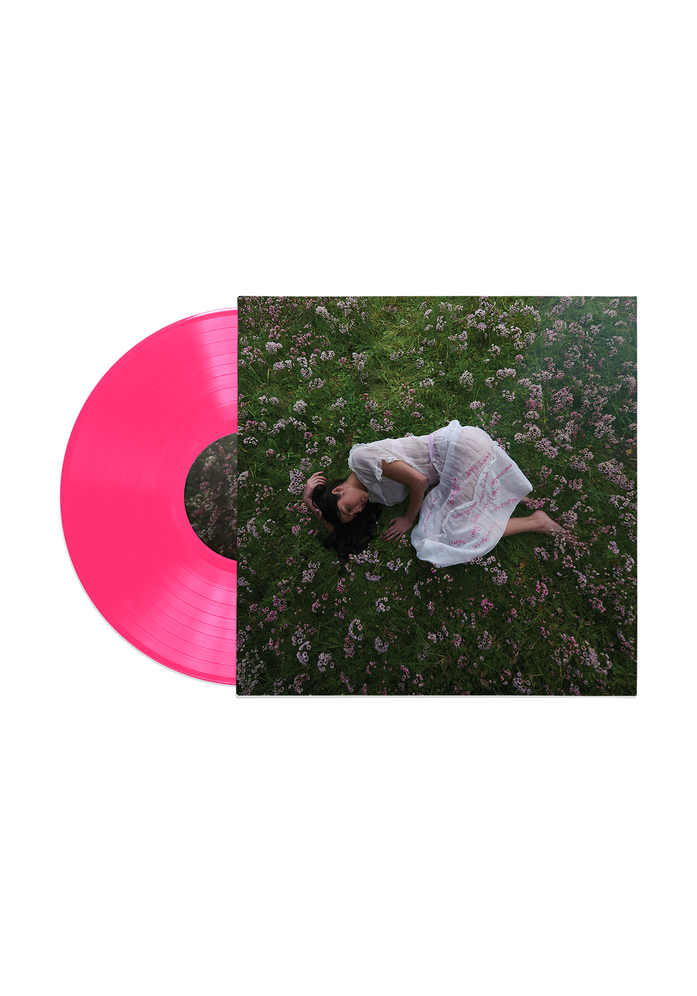 you seem pretty sad for a girl so in love - exclusive 'sticky sweet' hot pink vinyl