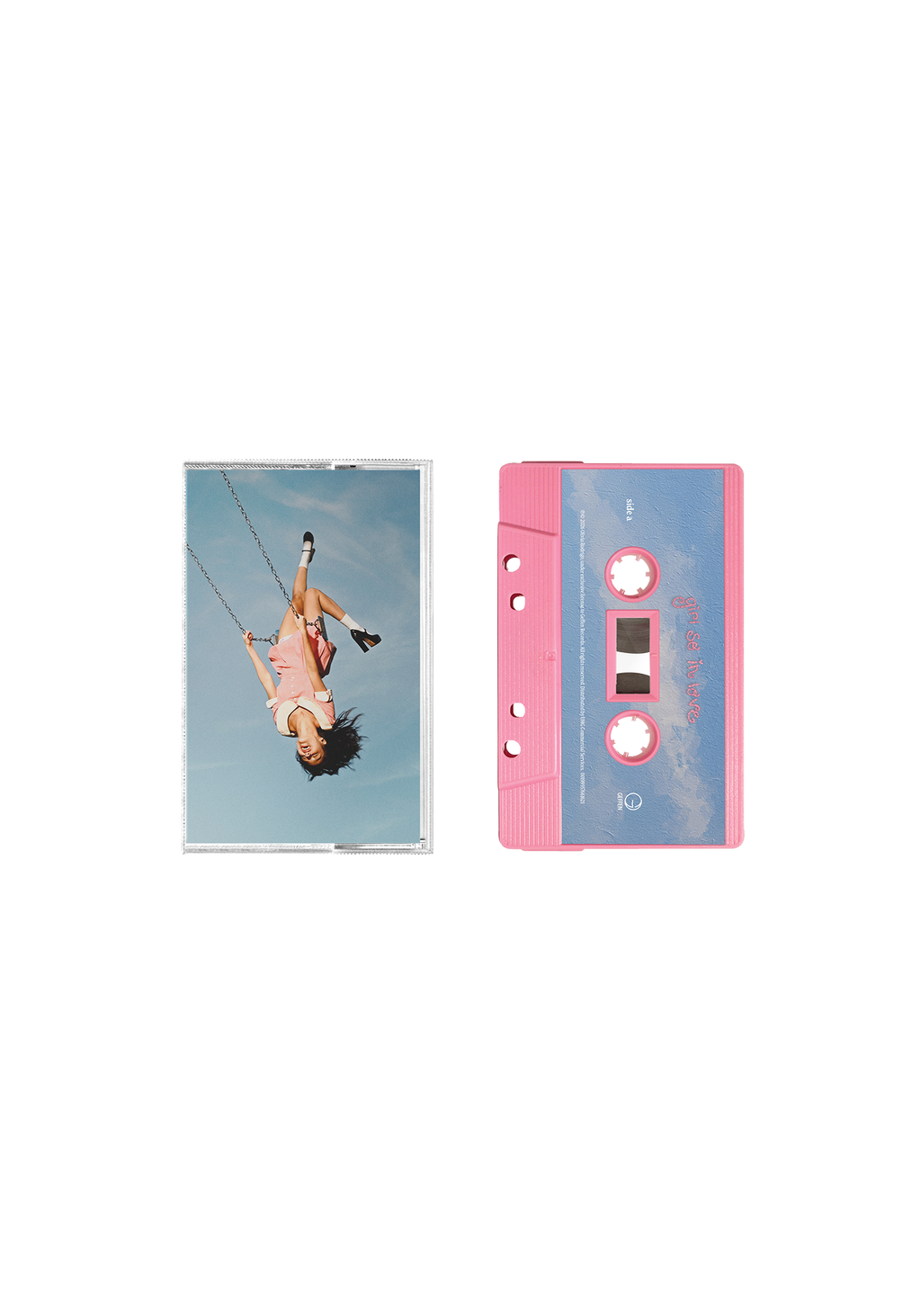 you seem pretty sad for a girl so in love - baby pink cassette