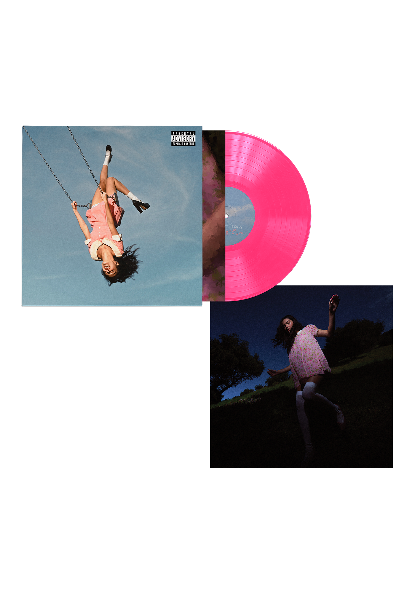 you seem pretty sad for a girl so in love - exclusive 'sticky sweet' hot pink vinyl