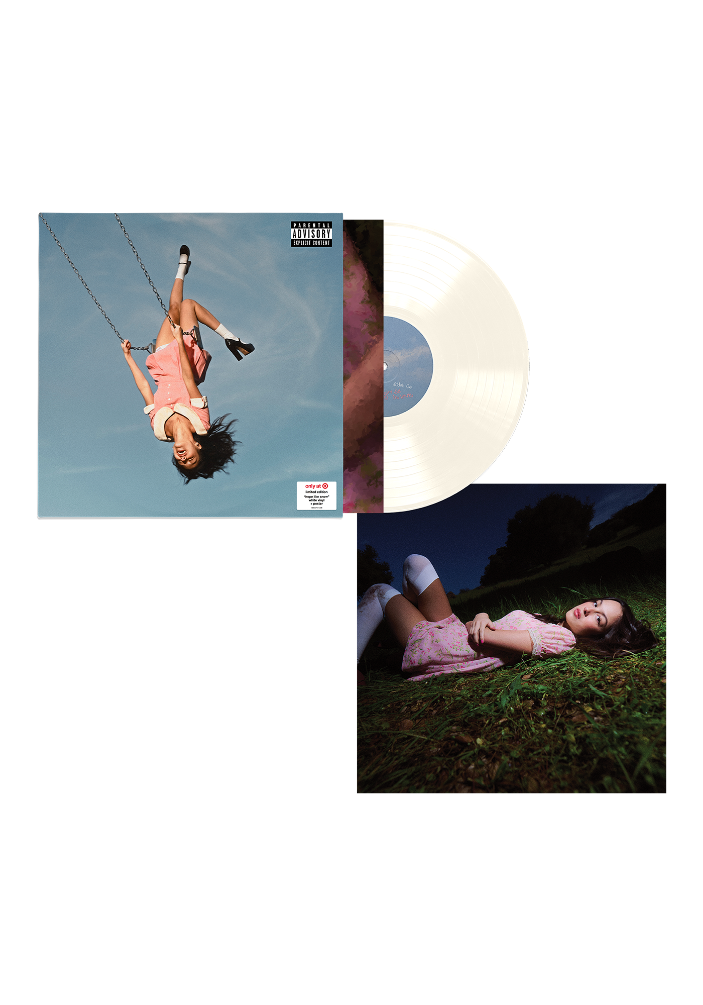 you seem pretty sad for a girl so in love - target exclusive 'hope like snow' white vinyl