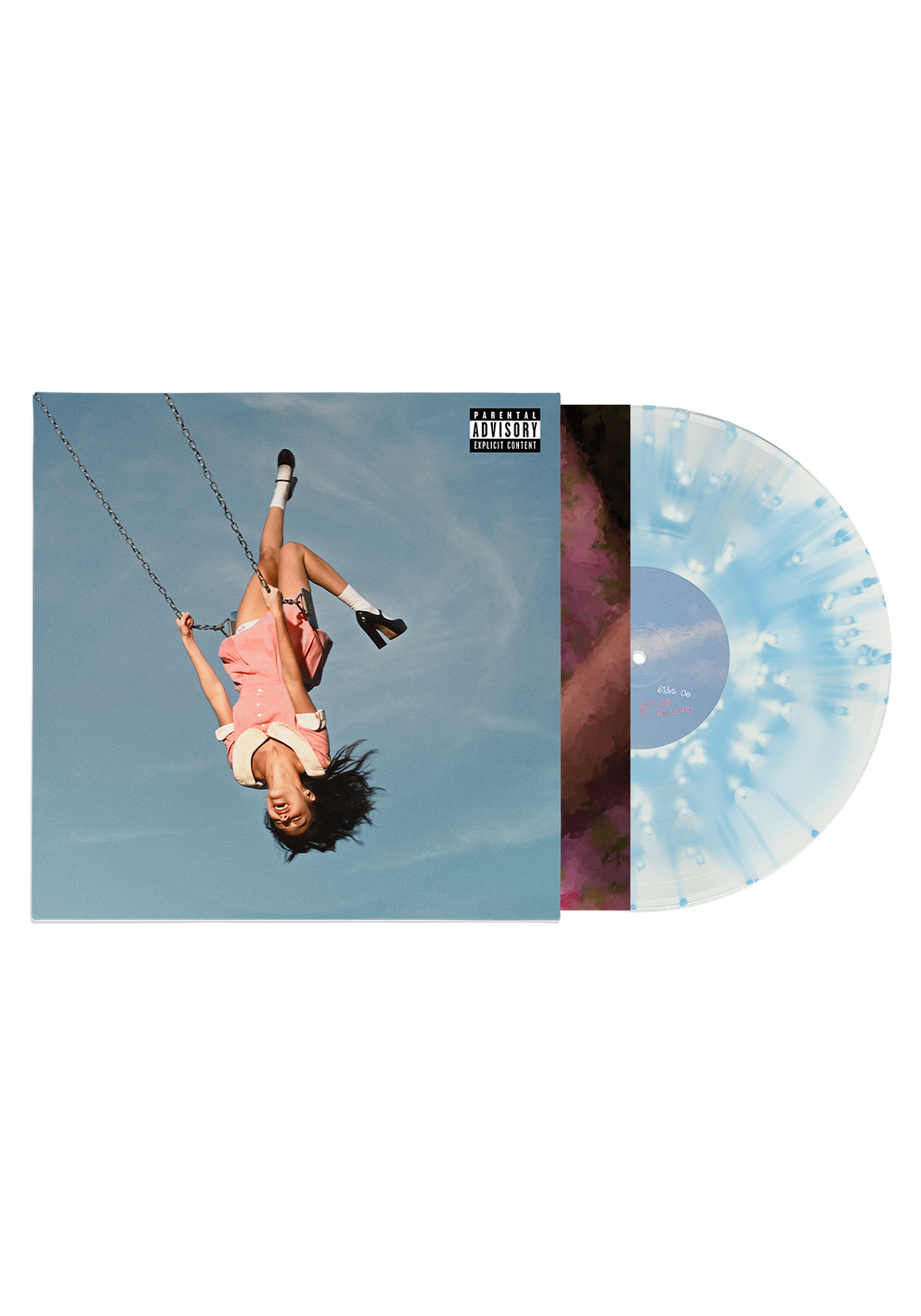 you seem pretty sad for a girl so in love - exclusive 'static lover' pop-up blue vinyl