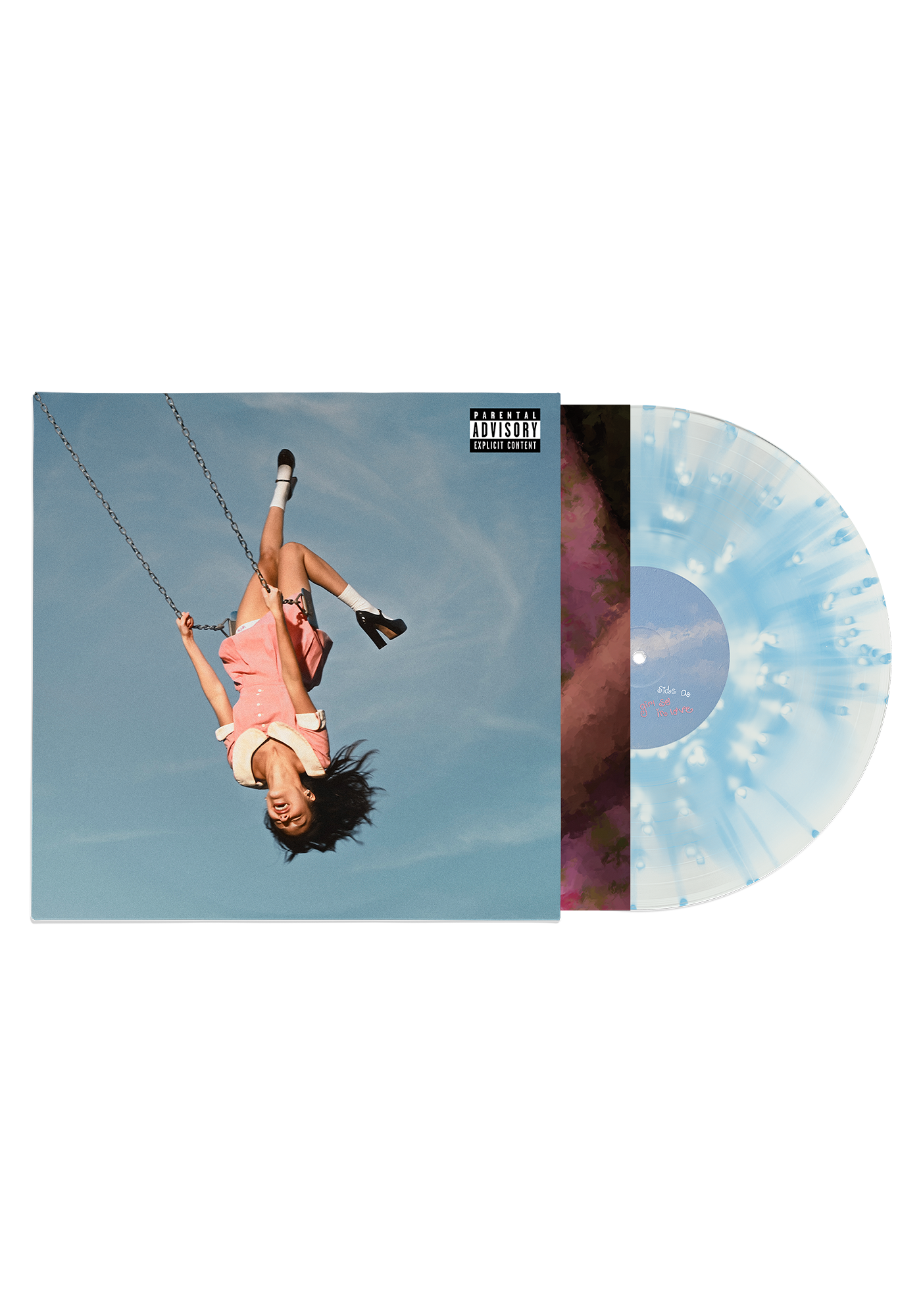 you seem pretty sad for a girl so in love - exclusive 'static lover' pop-up blue vinyl
