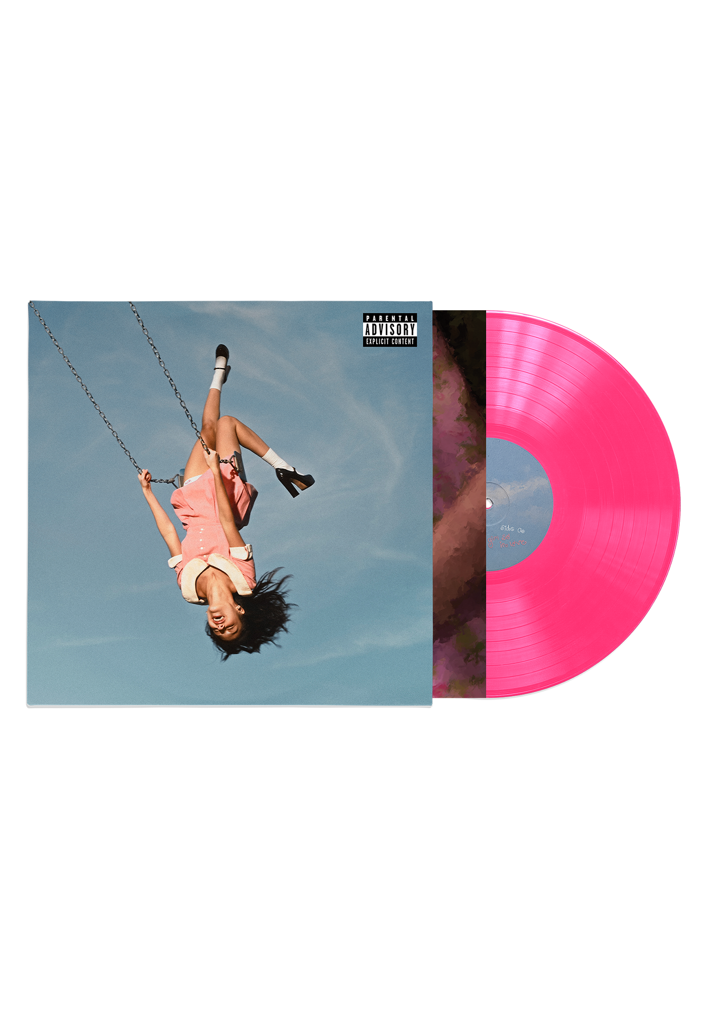 you seem pretty sad for a girl so in love - exclusive 'sticky sweet' hot pink vinyl