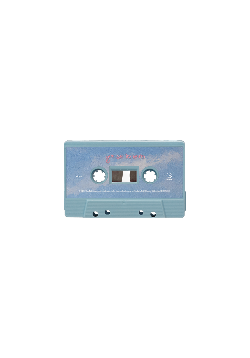 you seem pretty sad for a girl so in love - exclusive baby blue cassette
