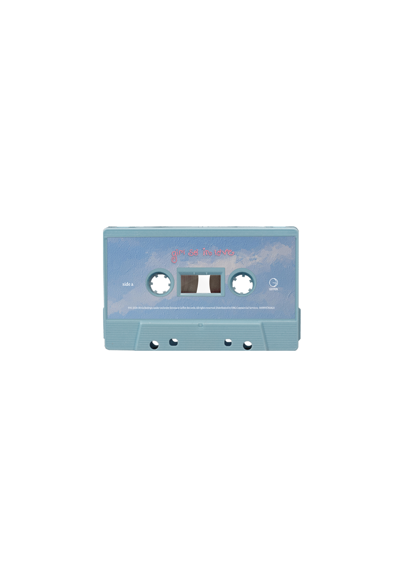you seem pretty sad for a girl so in love - exclusive baby blue cassette