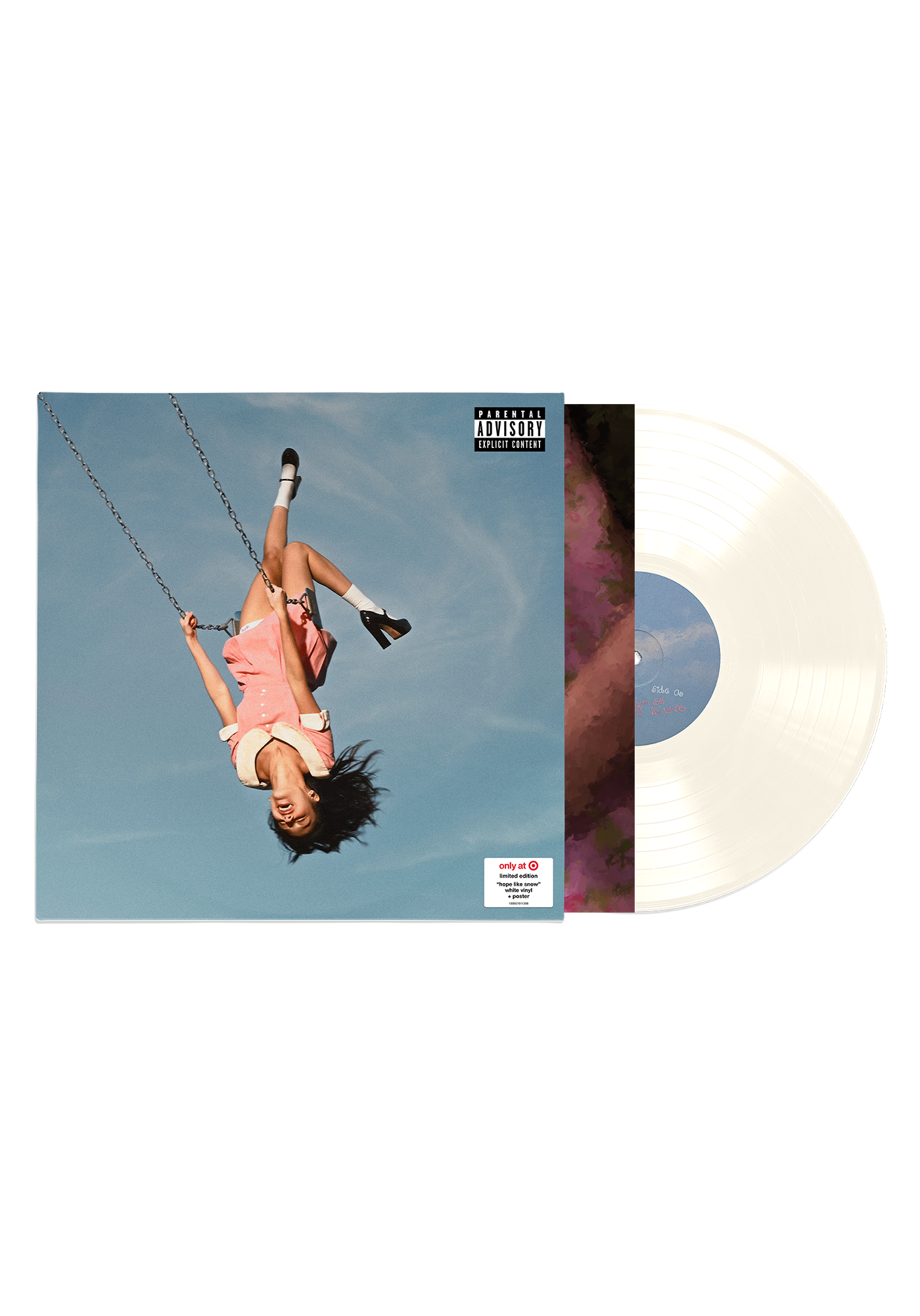 you seem pretty sad for a girl so in love - target exclusive 'hope like snow' white vinyl