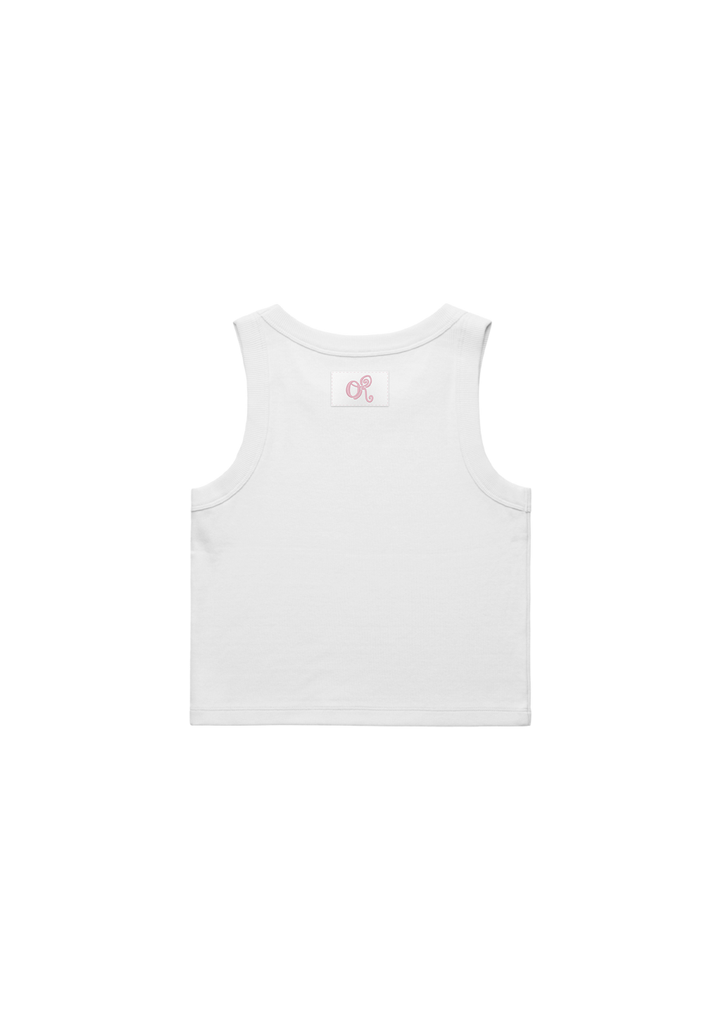 drop dead embroidered women's crop tank