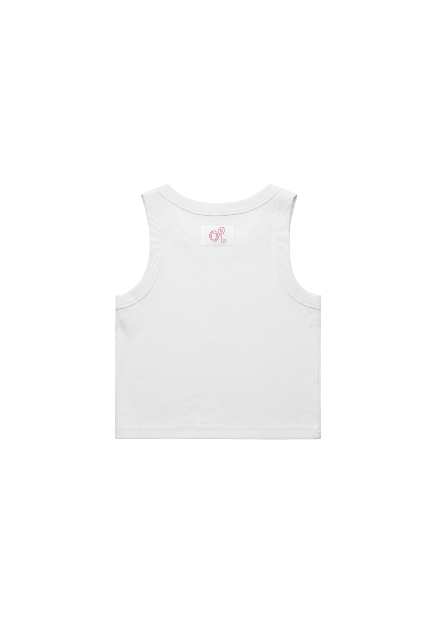 drop dead embroidered women's crop tank