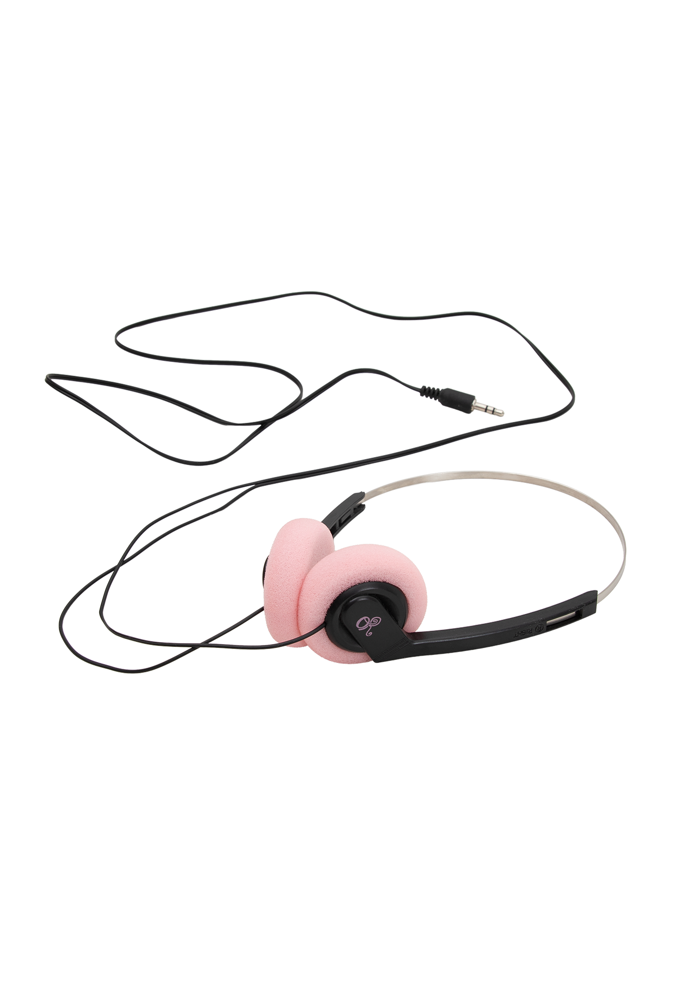 logo portable cassette player and headphones set