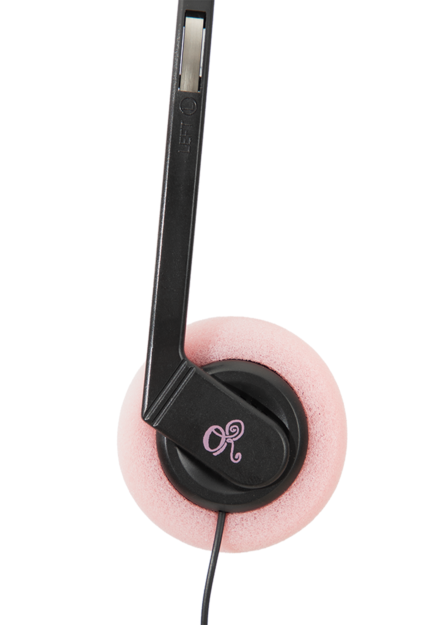 logo portable cassette player and headphones set