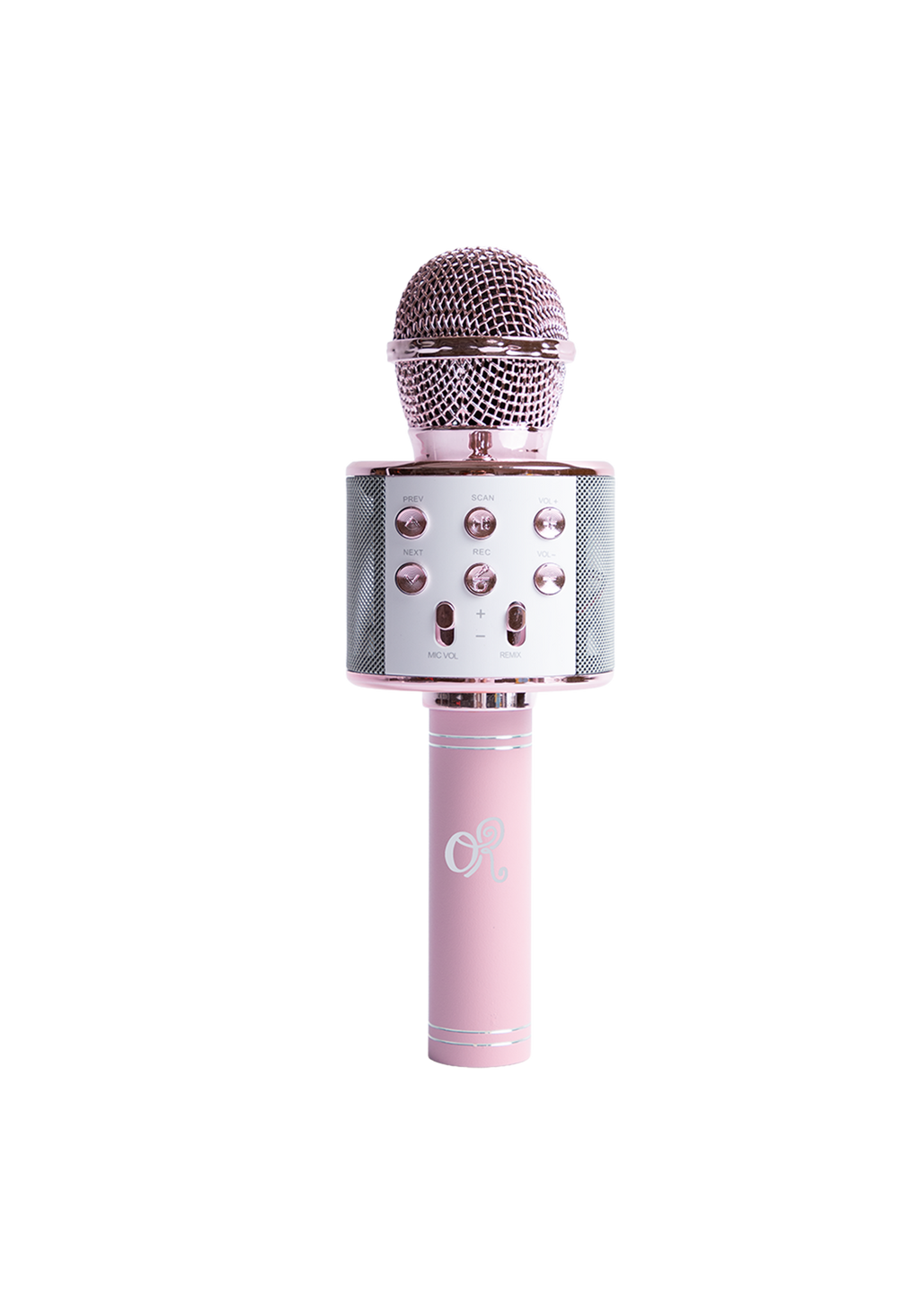 logo wireless bluetooth karaoke microphone