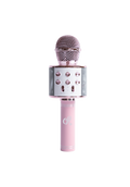 logo wireless bluetooth karaoke microphone