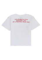 at a festival near you crop baby tee