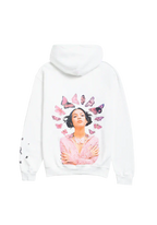 SOUR tour hoodie in white