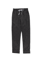 black polka dot OR pajama + sleepmask set