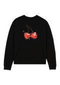 cherries crewneck pullover