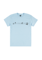 dad idea right? t-shirt in light blue