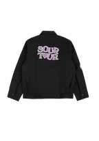 SOUR tour work jacket in black