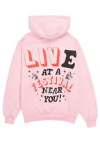 live at a festival near you zip hoodie