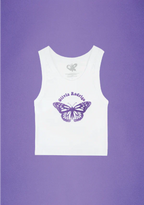 GUTS baby tank in white