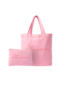 spicy pisces slowtide terry cloth tote bag + pouch bundle