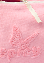 spicy pisces slowtide terry cloth zipper pouch