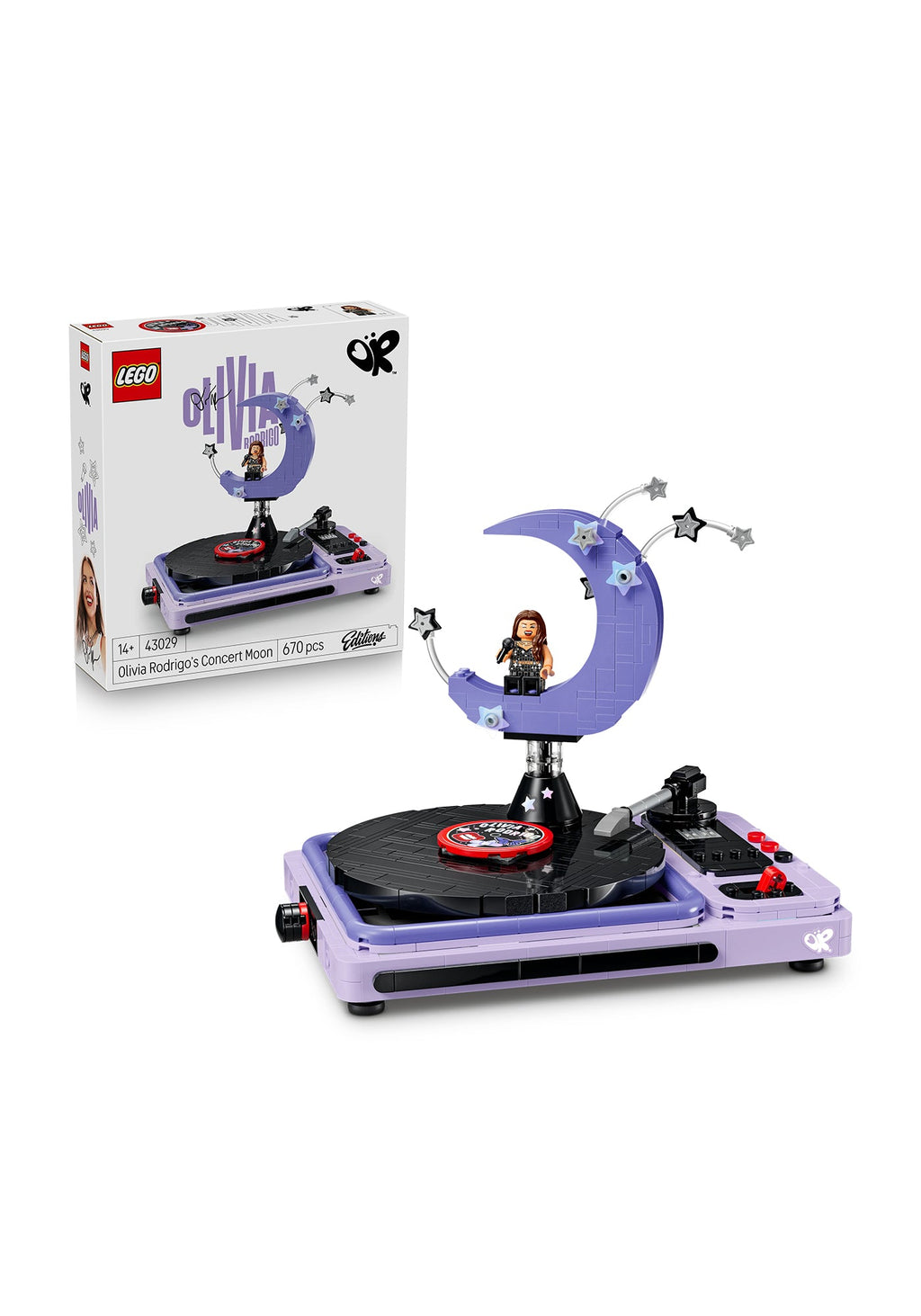 LEGO® Editions Olivia Rodrigo’s Concert Moon