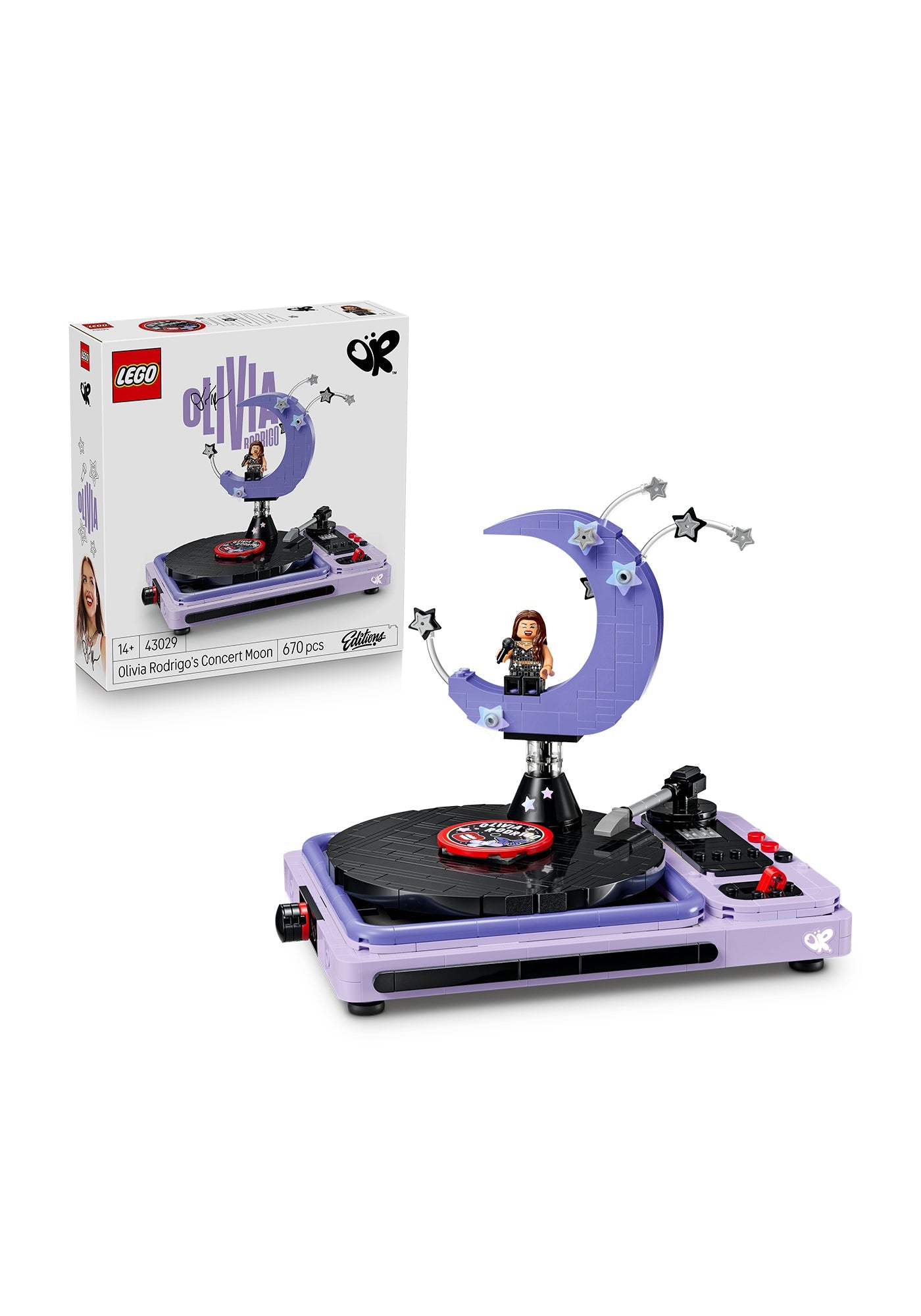 LEGO® Editions Olivia Rodrigo’s Concert Moon