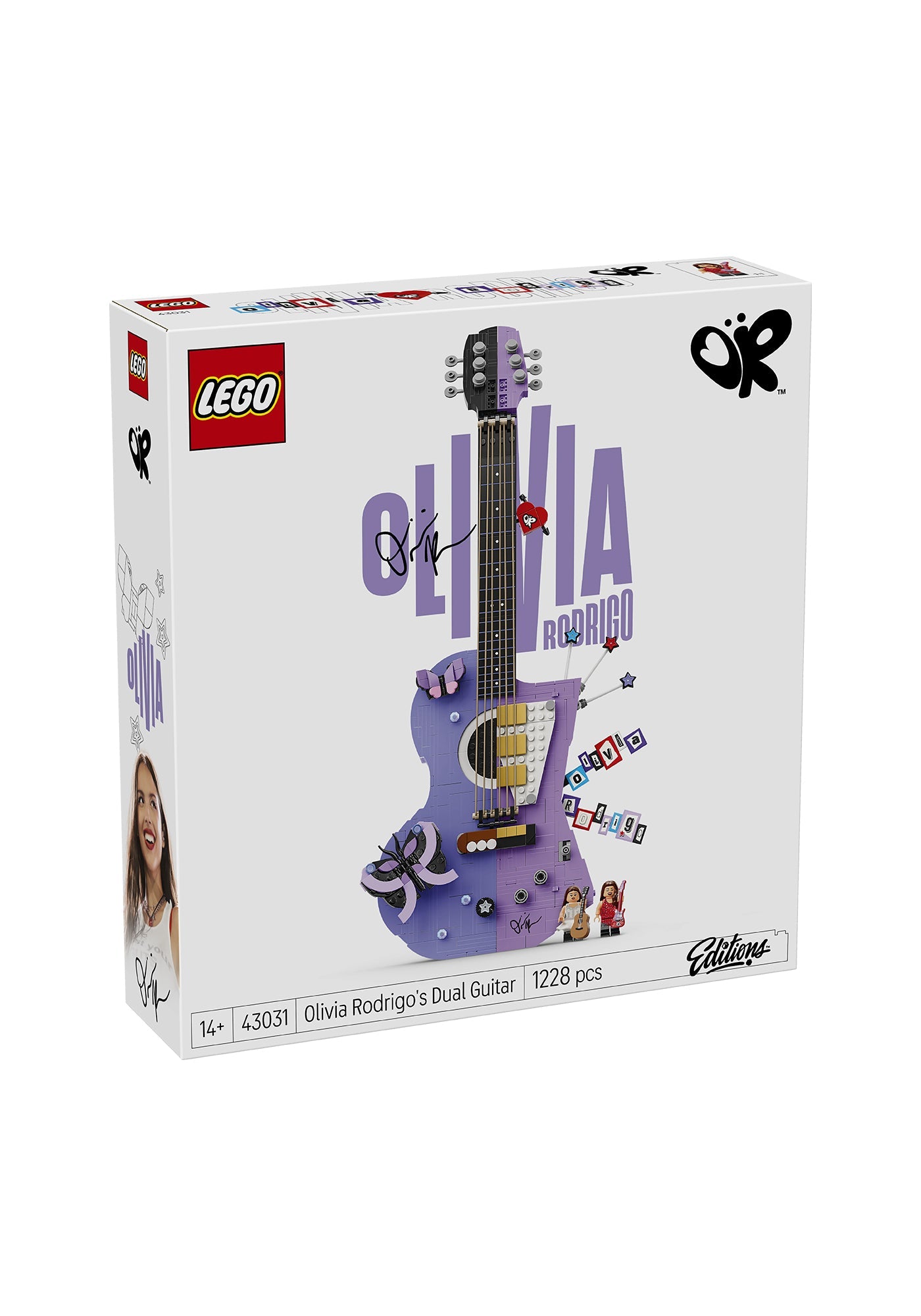LEGO® Editions Olivia Rodrigo’s Dual Guitar Set