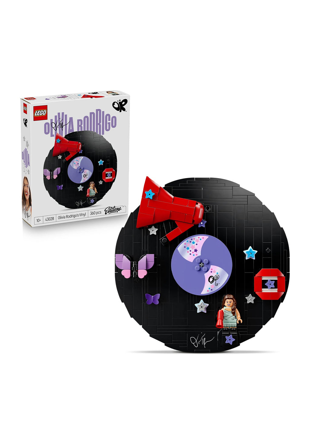 LEGO® Editions Olivia Rodrigo’s Vinyl - Room Decor Set