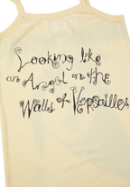 versailles women's spaghetti strap tank