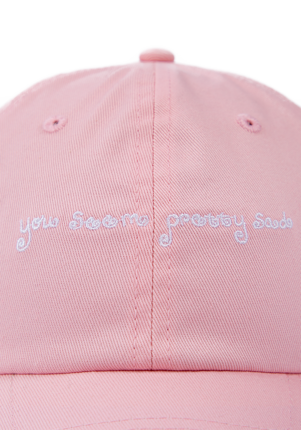 girl in love embroidered hat