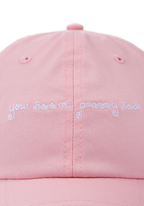 girl in love embroidered hat