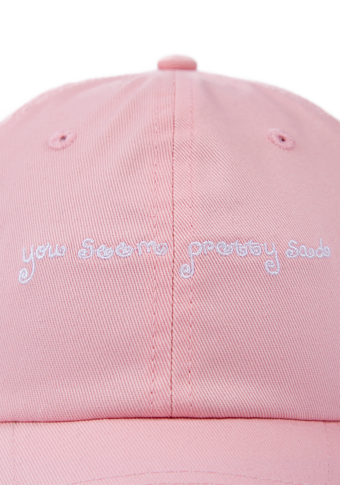 girl in love embroidered hat