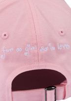 girl in love embroidered hat