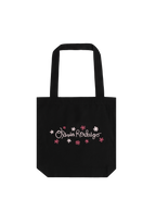 thread logo tote bag