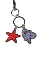 SUAY leopard star plush keychain