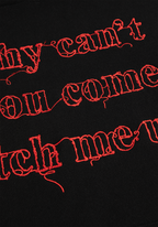 stitch me up embroidered hoodie
