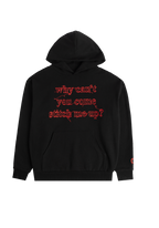 stitch me up embroidered hoodie