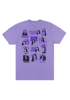 GUTS world tour tracklist t-shirt in purple
