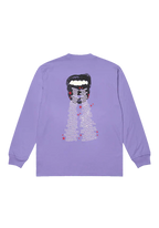 GUTS dateback longsleeve t-shirt in purple