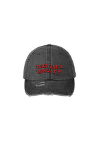 dad idea right? distressed dad hat