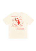 ivory oversized sun in my mother fucking pocket t-shirt
