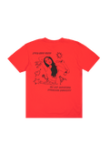 oversized sun in my mother fucking pocket t-shirt in red