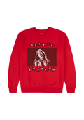 all-american red photo crewneck