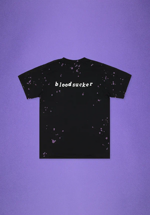 bloodsucker splatter t-shirt